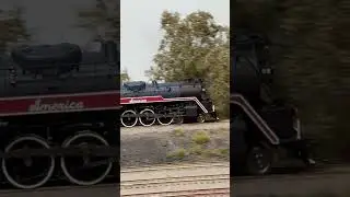 American Freedom Train #1 Heads East With The George H.W Bush Funeral Train
