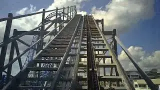Wild Waves Full Front Row POV | Ocean City NJ | Playland’s Castaway Cove