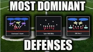 Top Three MOST DOMINANT Defenses To Use In Madden 25! BEST Madden 25 Defense Tips