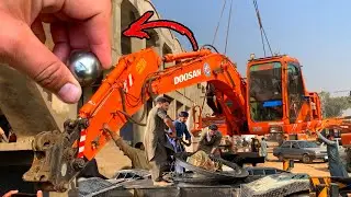Doosan Excavator Swing Bearing replacement || Wow Mechanics