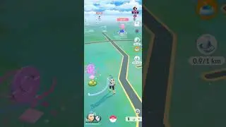 Did some clearing of Pok&eacute;mon and beat up an Dmax Inkay