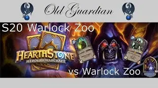 Hearthstone S20 Warlock Zoo vs Warlock Zoo - Dark Peddler time!