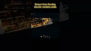 Escaped from Burning GRAND CRUISE LINER Roblox Sail and Sink Simulator
