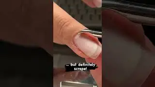 Are you skipping the &lsquo;scraping end of your pusher' step? #paolaponcenails #independentnailtech