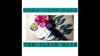 Neem face pack for dry skin|| Clear skin || Little world