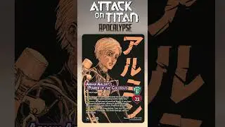 Armin Arlert Charcter Reveal for Attack on Titan Apocalypse #universustcg #universus #attackontitan