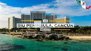 4K Drone | Riu Peninsula Hotel, Cancun, Mexico | DJI Mavic 2 Zoom