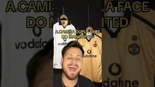 A camisa dupla face do Manchester United #shorts