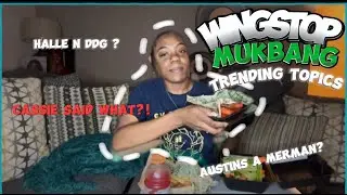Austin’s a Merman? DDG X Halle ? | TRENDING TOPICS MUKBANG