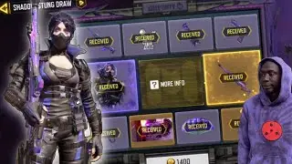 PURCHASING FULL SHADOW STUNG DRAW - NEW NYX CHARACTER - LEGENDARY SVD TOXICANT CODM