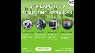 Expert TV Mounting Services by STV