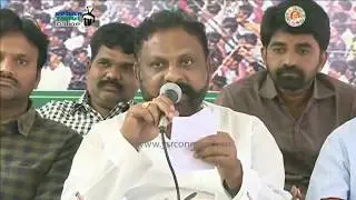 Kurnool :YSRCP Leaders Pressmeet on Party Doctor cell conducting Mega Medical Camp - 14th Dec 17