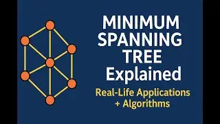 Minimum Spanning Tree Explained | Real-Life Applications + Algorithms