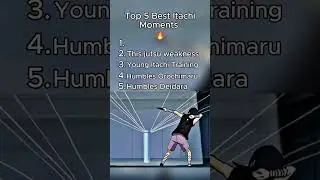 Top 5 Best Itachi Moments #animeshorts #comedyanime #animeaddicts