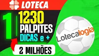 PALPITES DA LOTECA 1230 ACERTAR 14 JOGOS FUTEBOL PRÊMIO 2 MILHÕES LOTECA 1230 FUTEBOL FIM DE SEMANA