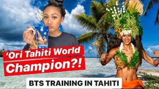 Tahitian Dance Training IN TAHITI | Behind the Scenes