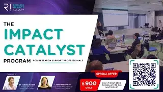 What to Expect at the Impact Catalyst Program? | Research Impact Academy