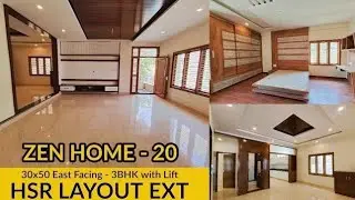 HSR Layout Ext 30x50 Zen Home 20 A Khata ПРОДАНО