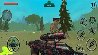 Dinosaur Hunter Sniper Shooter - Hunting With SNIPER_ Android Gameplay Part 6