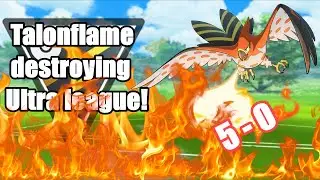 Pok&eacute;mon Go PvP Season 8 Ultra League, 5 - 0 Talonflame wrecking teams!