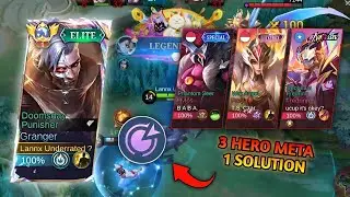 MY GRANGER VS 3 HERO OVERPOWER IN CURRENT META AND THIS SOLUTION ! 100% WORTH IT 🔥