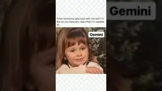 gemini meme😂😂😂😂