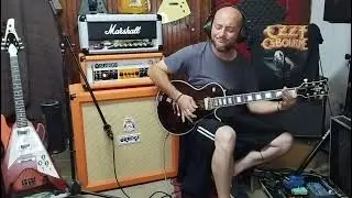 metal | orange super crush | tokai LP lc225