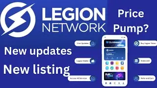 LEGION Network (LGX) new update |legion network new listing news - Legion Network startup