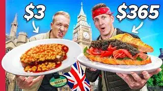 Brytyjskie śniadanie za $3 vs $365! Fasolka powinna być zakazana!