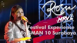 ROSSA - TAK SANGGUP LAGI LIVE IN FESTIVAL EXPERIENCE SMA NEGERI 10 SURABAYA 