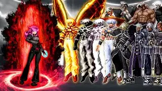 [KOF Mugen] Error Zero Vs Nest Bosses, Orochi, Ultmate Rugal Team