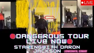 Daron Jackson Dangerous Tour Live in Ludwigshafen, Germany Road to 500 Subscribers *🔴LIVE NOW*