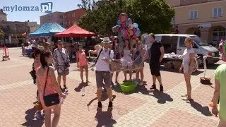 Ekologiczny dzień dziecka na Starym Rynku w Łomży