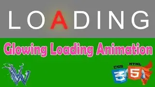 How To Create Glowing And Blinking Text | Learn html and css By Amazing Techno Tutorials