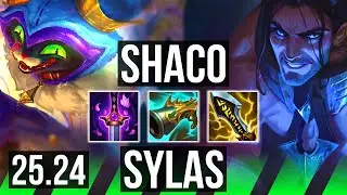 SHACO vs SYLAS (JGL) | 39K damage | EUW Grandmaster | 25.24