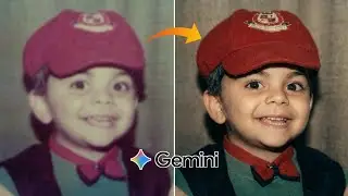 How to Enhance Photo Quality in Google Gemini | Convert Blur Images into HD Quality - Gemini Prompt