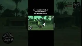 THE GTA 5 WEAPON WHEEL IN |Gta5| #gta #gtaweapons #shorts