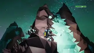 Astroneer Glacio planet | Vintage Probe location | Large Rover