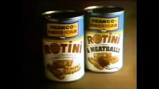 Franco-American Rotini Commercial (1976)