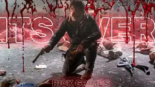 It&rsquo;s over | First try on film style | Rick grimes Edit |