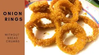 Onion Rings Without Bread Crumbs || Flavour Delight ||