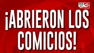 Elecciones en Argentina: abrieron los comicios en todo el pa&iacute;s