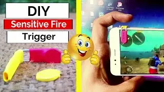 How to Make Sensitive Fire Trigger | DIY Sensitive Gaming Trigger for #PUBGM #FreeFire #PUBGMLite