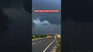 Some Relief from scorching 🥵 heat🥵 #weather #patnaweather #biharweather #bihar