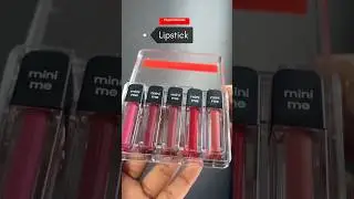 Color Cupid Liquid Lipstick Pack of 5 Mini Me🫶🏽 18-Hour Stay #shorts #viral #lipstick #subscribe