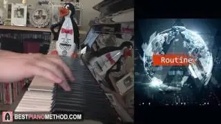 Alan Walker and David Whistle - Routine (Piano Cover by Amosdoll)