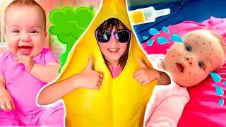 HEY HAILEY's Fun Adventures! FRUITS BATTLE | DOCTOR PRETEND PLAY and MORE!