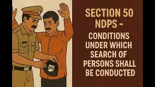 Section 50 NDPS &ndash; Mandatory Conditions for Personal Search | Advocate Abhishek Gandhi