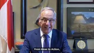 The Honourable Rob Oliphant congratulates the 20th annual BRI Symposium