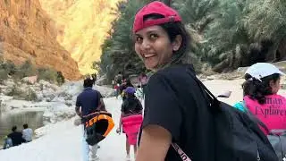 Wadi Shab Adventure Part 2: Scenic Walk Through Oman’s Stunning Canyon! 🏞️🚶‍♂️